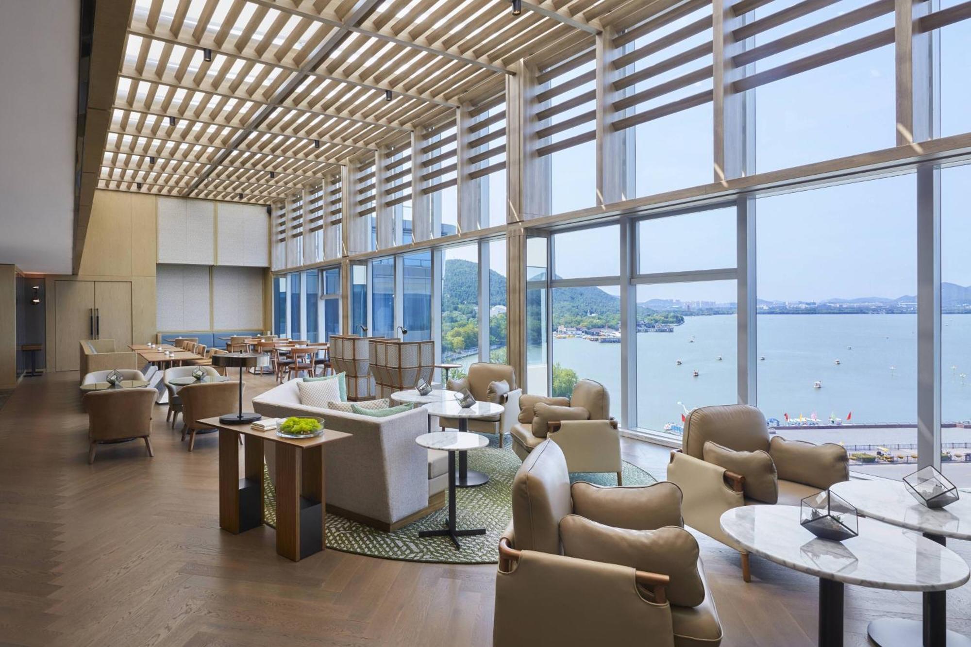 Xuzhou Marriott Hotel Lakeview Exterior foto